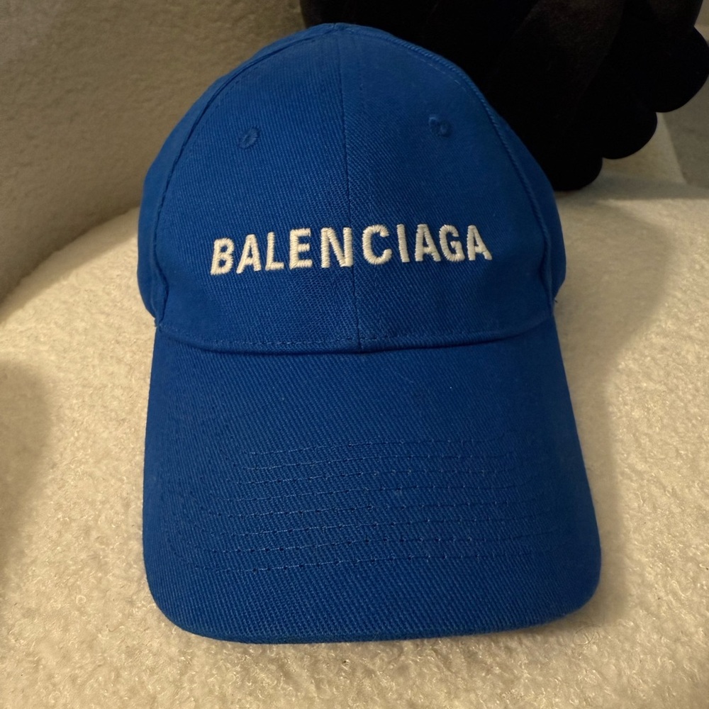 Balenciaga Blue Baseball Cap